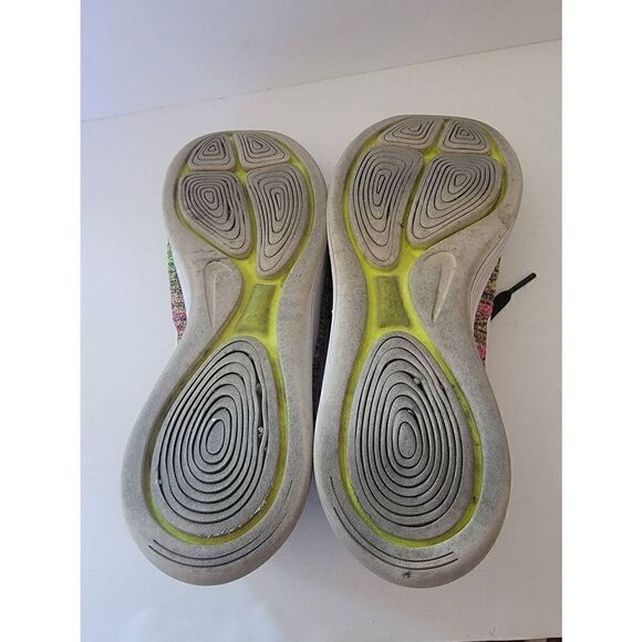 Nike Lunarepic Women's Multicolor Fly Knit Lace Up Athletic Shoes Size 7.5 - Picture 7 of 7
